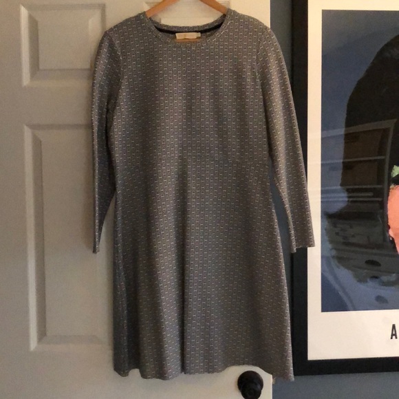 Tory Burch Dresses & Skirts - Tory Burch Navy & White Long Sleeve Dress